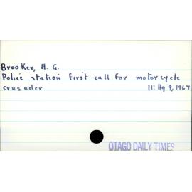 Brooker, A. G.