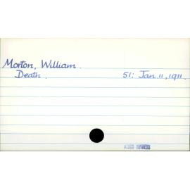 Morton, William