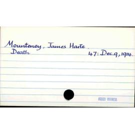 Mounteney, James Harte