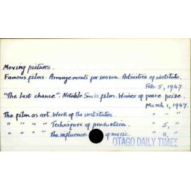 Moving Pictures