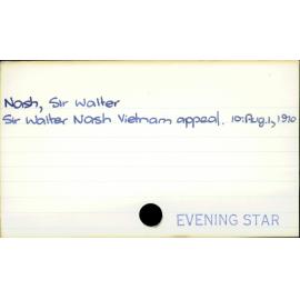 Nash, Sir Walter