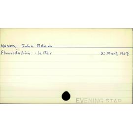 Nason, John Adam