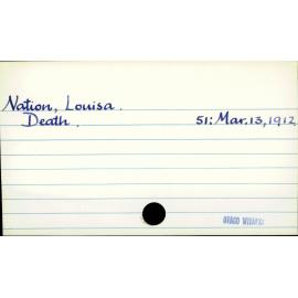 Nation, Louisa