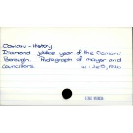 Oamaru - History