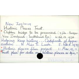 New Zealand Historic Places Trust