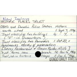 New Zealand Historic Places Trust