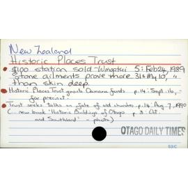 New Zealand Historic Places Trust