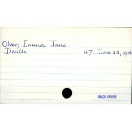 Olver, Emma Jane.