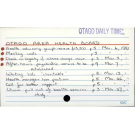 Otago Area Health Board