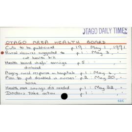 Otago Area Health Board