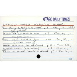 Otago Area Health Board