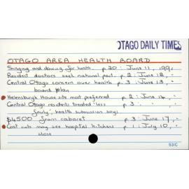 Otago Area Health Board