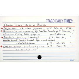 Otago Area Health Board