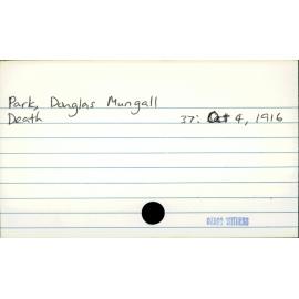 Park, Douglas Mungall