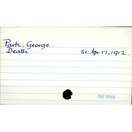 Park, George