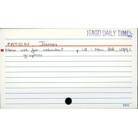 Paton, James