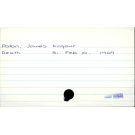 Paton, James Kilgour