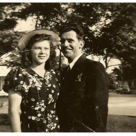 Michael Halbouty and his wife Gladys (nee Amouri)