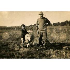 Jessie(Yasmin) George and Josef George, Catlins Farm