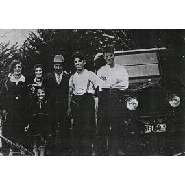 George family at Catlins farm - Kahuika