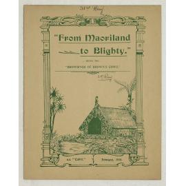 From Maoriland to Blighty
