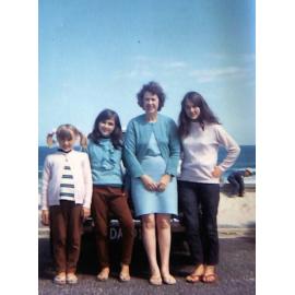 Langston family out - St Kilda beach