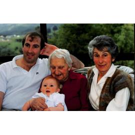 Four generations of the Hananeia, Facoory and Ramsay families