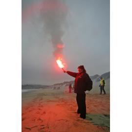 2007 Flare display Dunedin MarineSAR