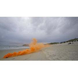 Smoke flare from 2007 MarineSAR public display