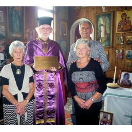 Dedication of Plaque at St Michaels Orthodox church