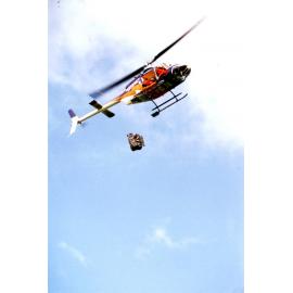 Air drop life raft  