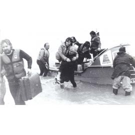 Taieri Flood rescue from flooded home