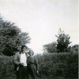 Allan Langston and his Mum visit the old Catlins Farm.