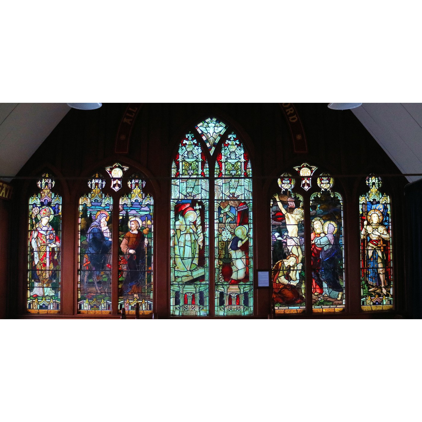 Stained Glass Windows - St Barnabas Church, Warrington