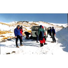 Winter Sarex on the Old Man Range