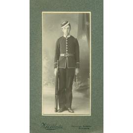 Edward Theomin in uniform