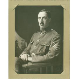 Edward Theomin in military uniform