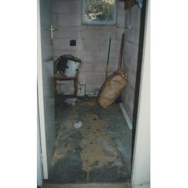 Waikouaiti Library interior before demolition