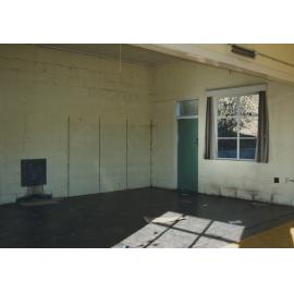 Waikouaiti Library interior before demolition
