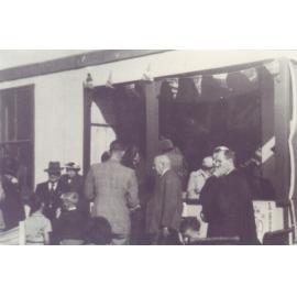 Official Opening of War Amputees Cottage