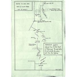 Route to Big Hut, Rock and Pillar Range