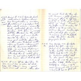 Roger Barrowclough Notebook 1970's