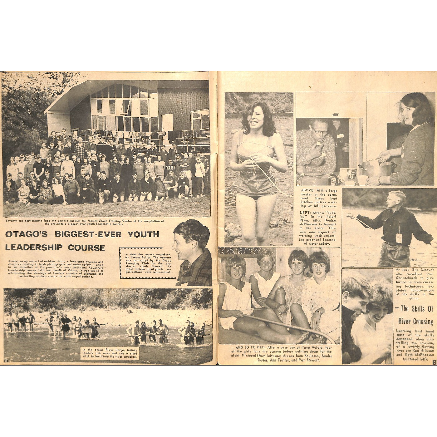  Youth Leadership course Waiora 1966