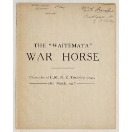 Waitemata War Horse