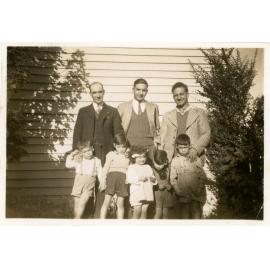 Isaac family with children