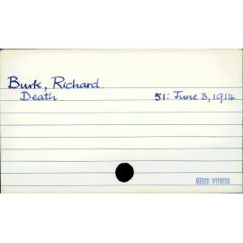 Burk, Richard