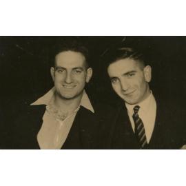 Brothers Tony (left) and Kelly Isaac