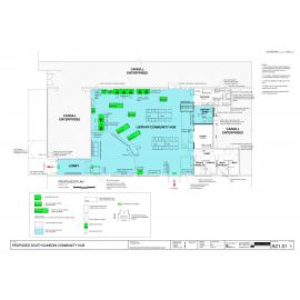 Floor plans for South Dunedin Community Pop Up