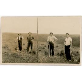 Early tree planters at Waipori x4