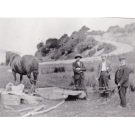 John Joseph in Picnic Gully, Taieri Mouth